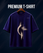 City Grid graphic oversized t-shirt